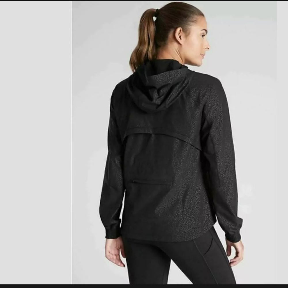 ATHLETA Racer Running Free Jacket Printed NWT